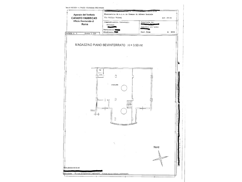 Tipologia Immobile: magazzino Provincia: roma Comune: albano laziale Località: centro urbano Indirizzo: Via Caporal Maggiore Tullio Valeri