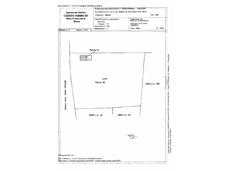 Tipologia Immobile: terreno agricolo Provincia: roma Comune: civitella san paolo Località:  Indirizzo: